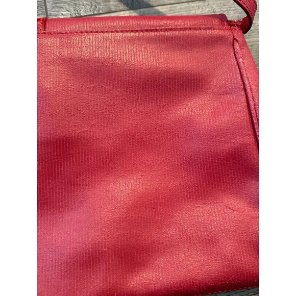 Fendi Red Leather rare handbag purse crossbody vintage - Picture 16 of 16